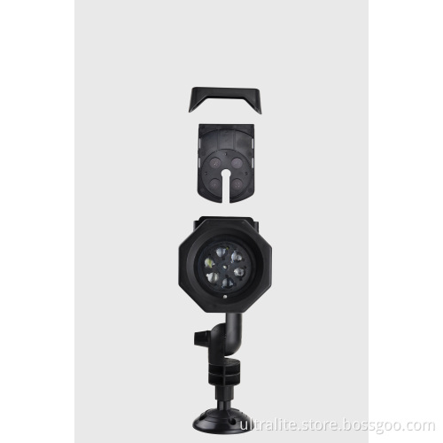 LED Schneeflocke Landschaft Laserlampe Weihnachtslicht